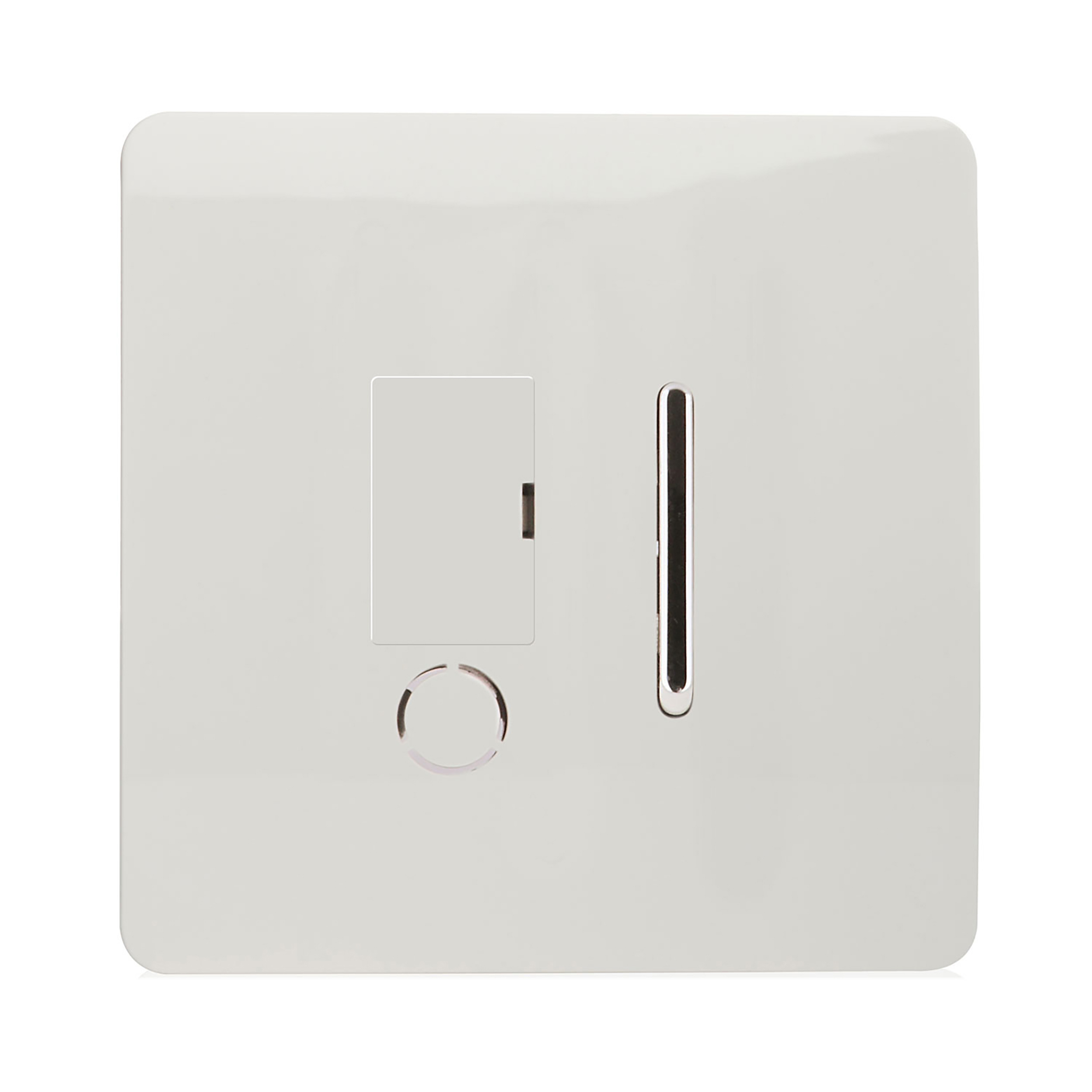 ART-FSWH  Switch Fused Spur 13A With Flex Outlet Ice White